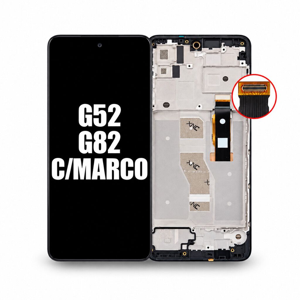 MODULO MOTOROLA G52/G82 INCELL PREMIUM C/M