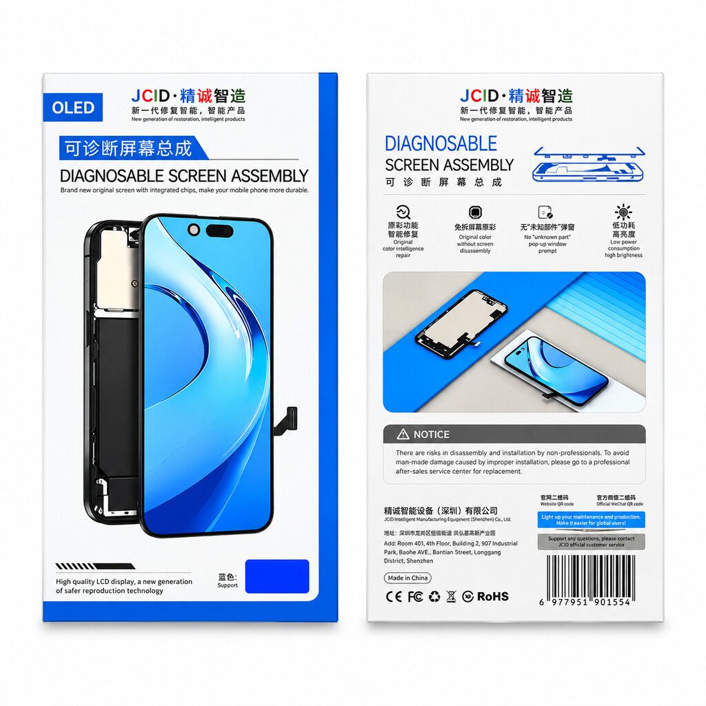 MODULO IPHONE 14 PRO MAX OLED JCID (AUTOPROGRAMABLE)